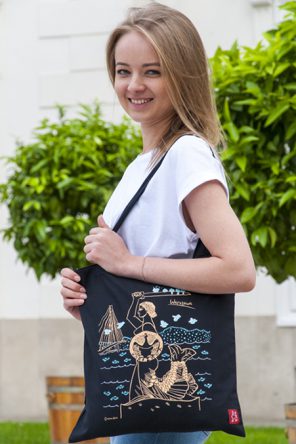 Torba materiałowa "Syrenka warszawska"