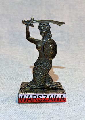 Metalowa Syrenka Warszawska