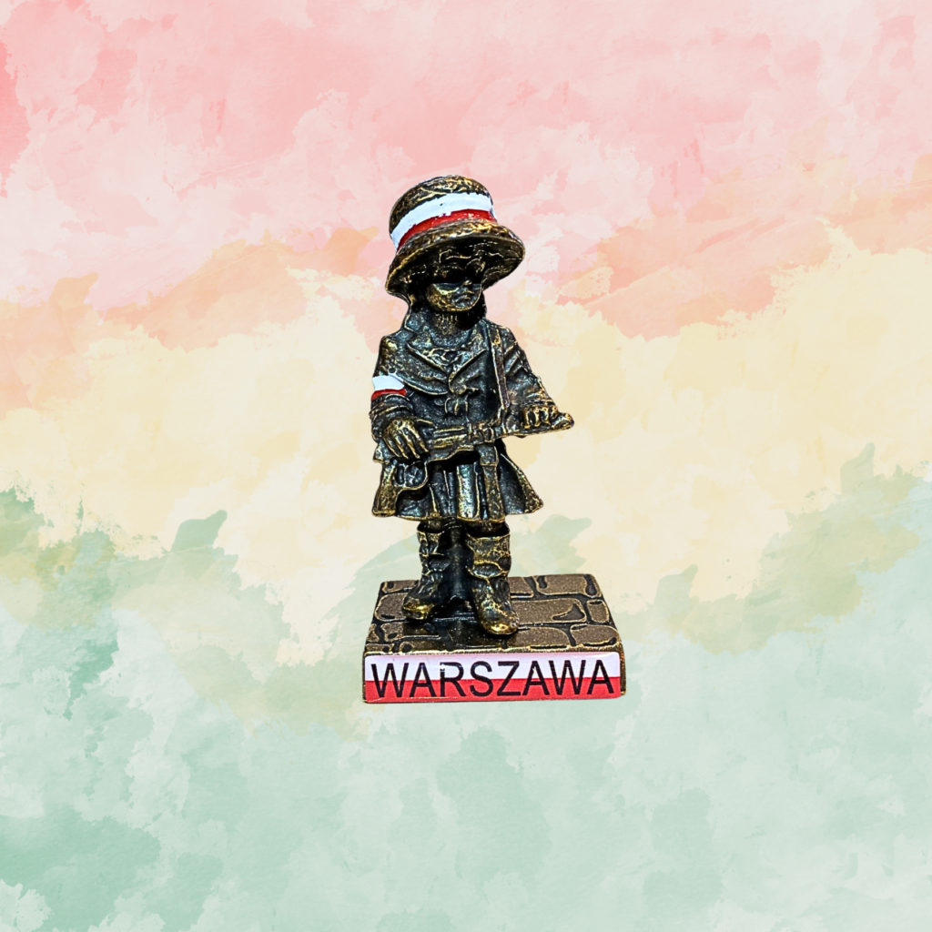 Metalowy Powstaniec Warszawski Upominki Warszawskie Metalowy Powstaniec Warszawski Upominki Warszawskie