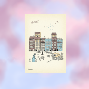 Plakat A4 Kamieniczki