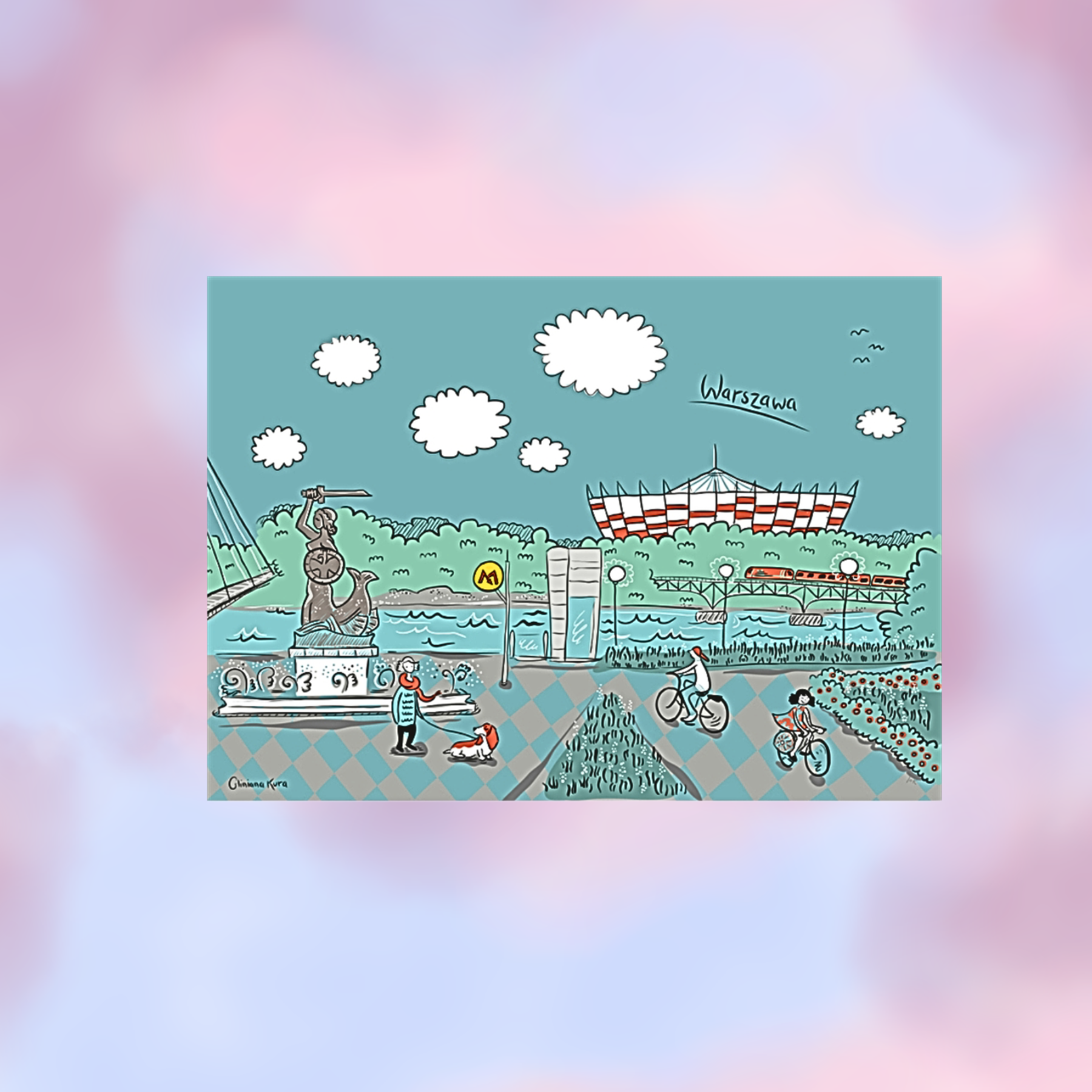 Plakat A4 Stadion Narodowy