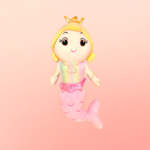 Syrenka pluszowa - Jasnoróżowy