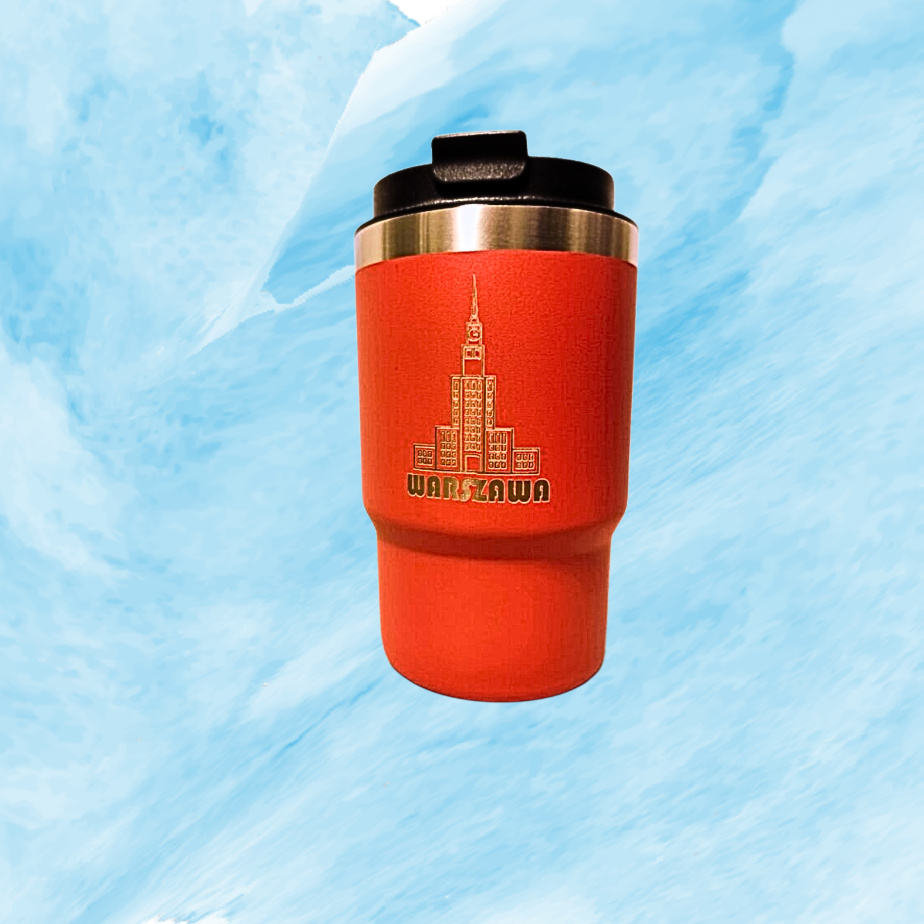 Kubek termiczny 550ml czerwony