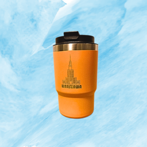 Kubek termiczny 550ml pomarańczowy