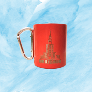 Kubek górski 250ml czerwony