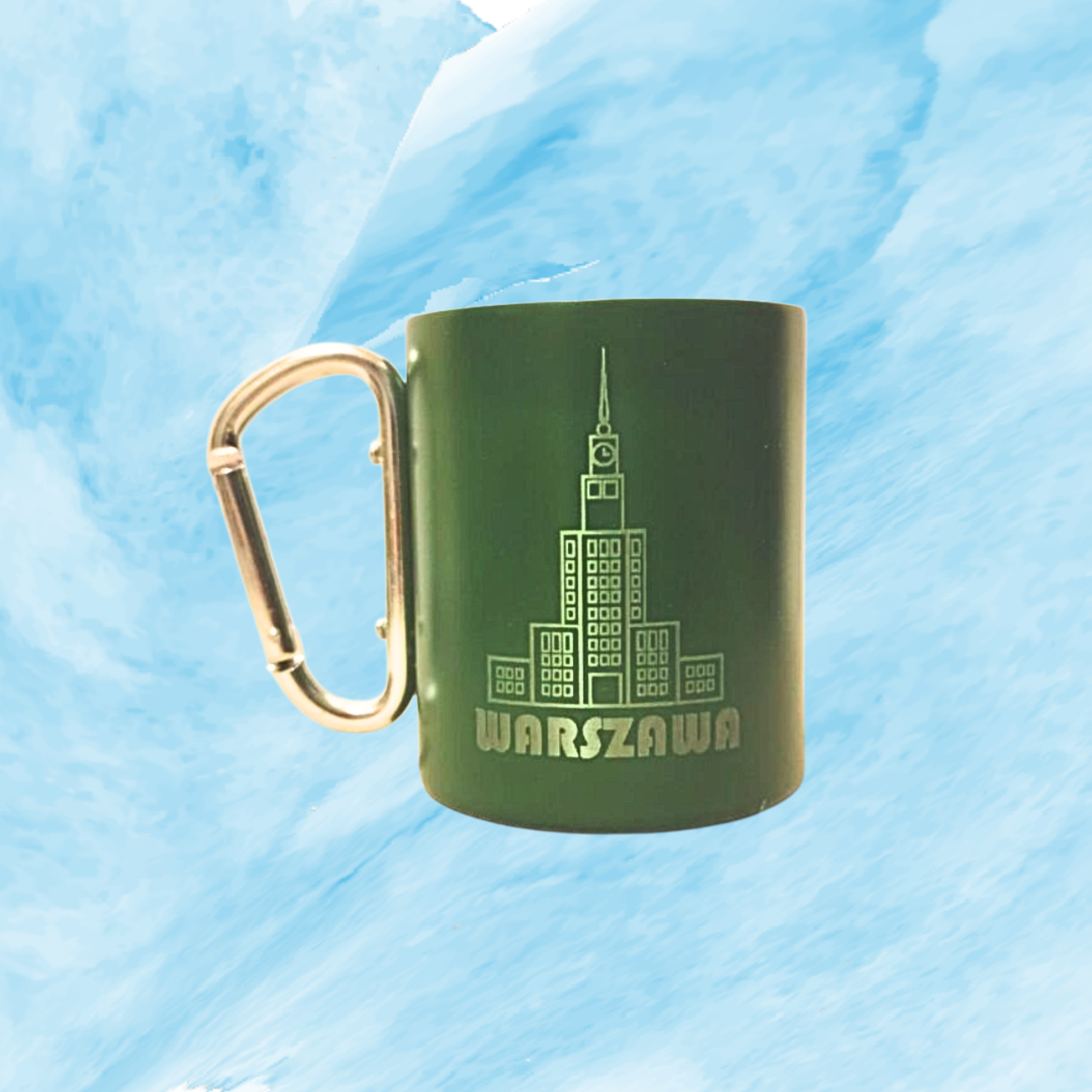 Kubek górski 250ml zielony