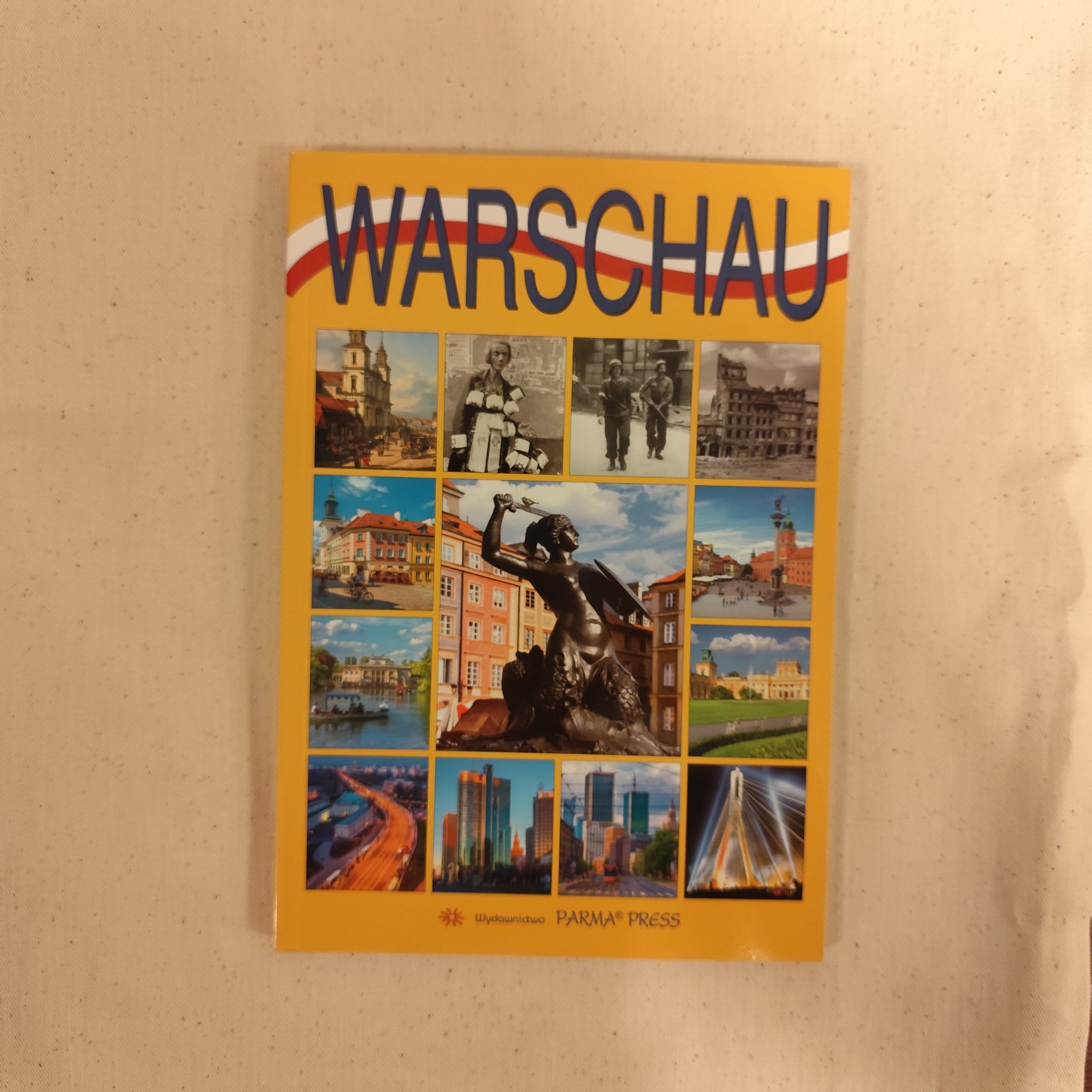 Książka o Warszawie w języku niemieckim