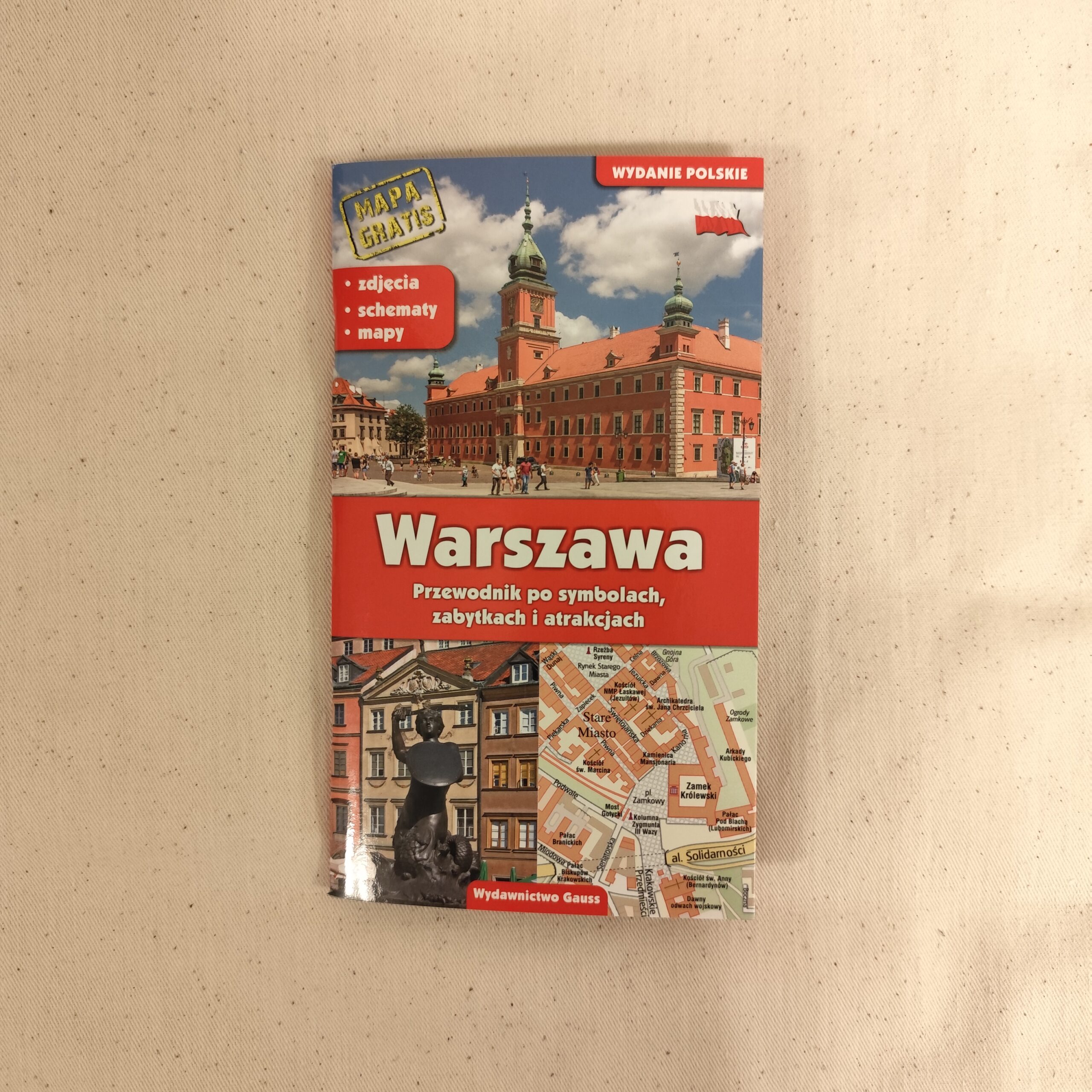 Przewodnik po Warszawie w języku polskim