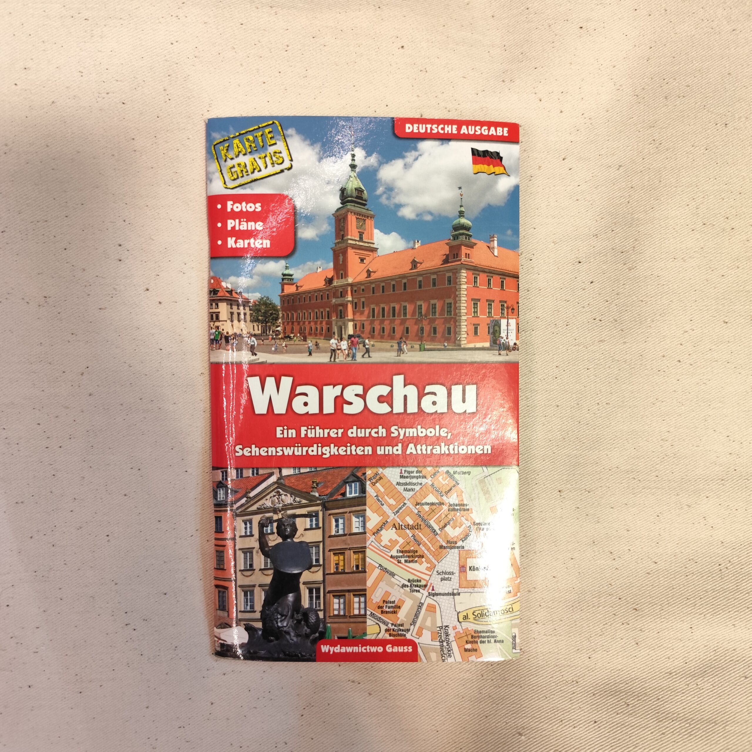 Przewodnik po Warszawie w języku niemieckim