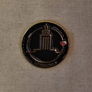 Pin warszawski czarny