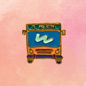 Przypinka Autobus "Pl. Wilsona"