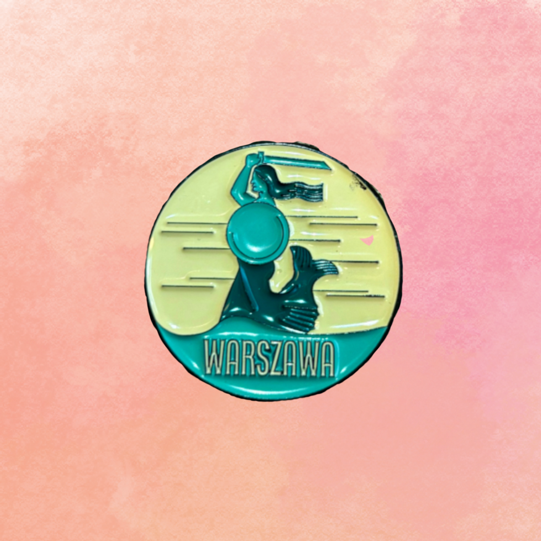 Pin - Syrenka w kółku