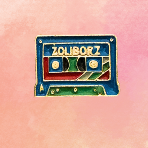 Przypinka Kaseta - Żoliborz